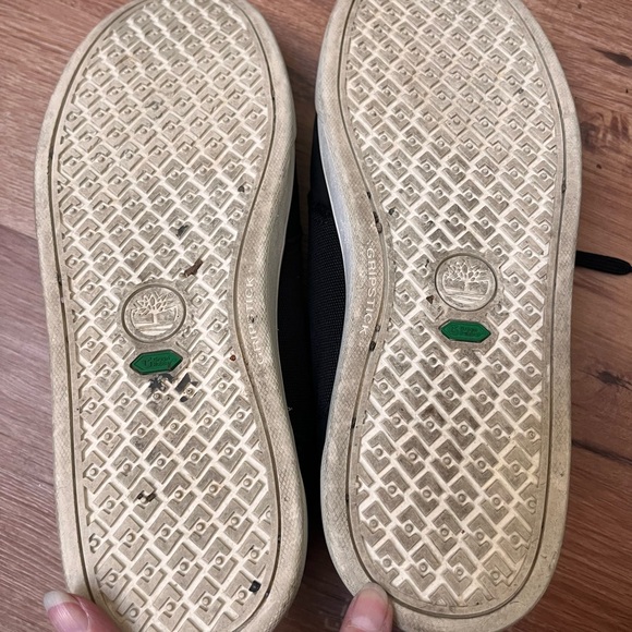 Timberland leather/canvas oxfords, size 10 - Picture 4 of 5